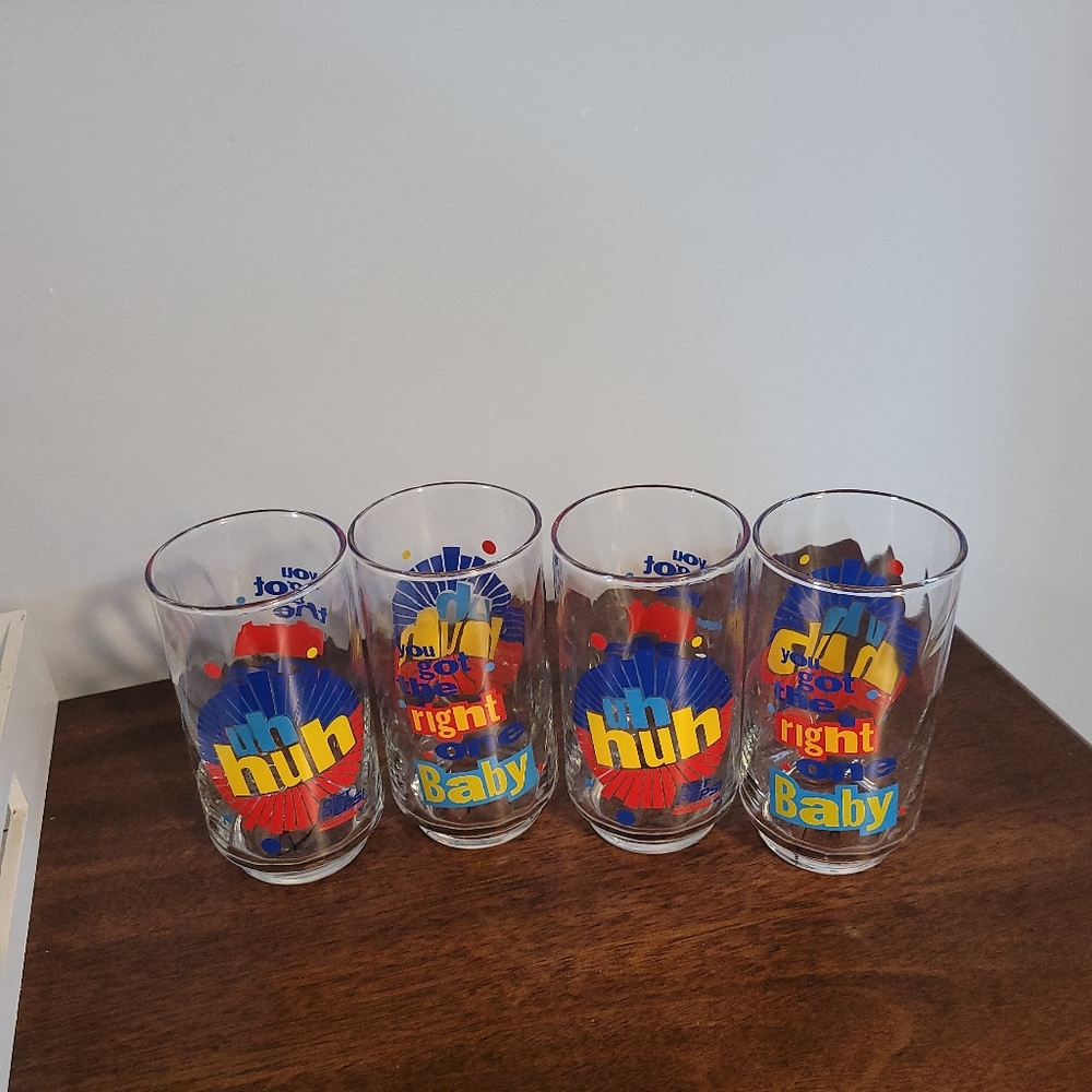 Vintage Pepsi Glasses - Picture 1 of 5